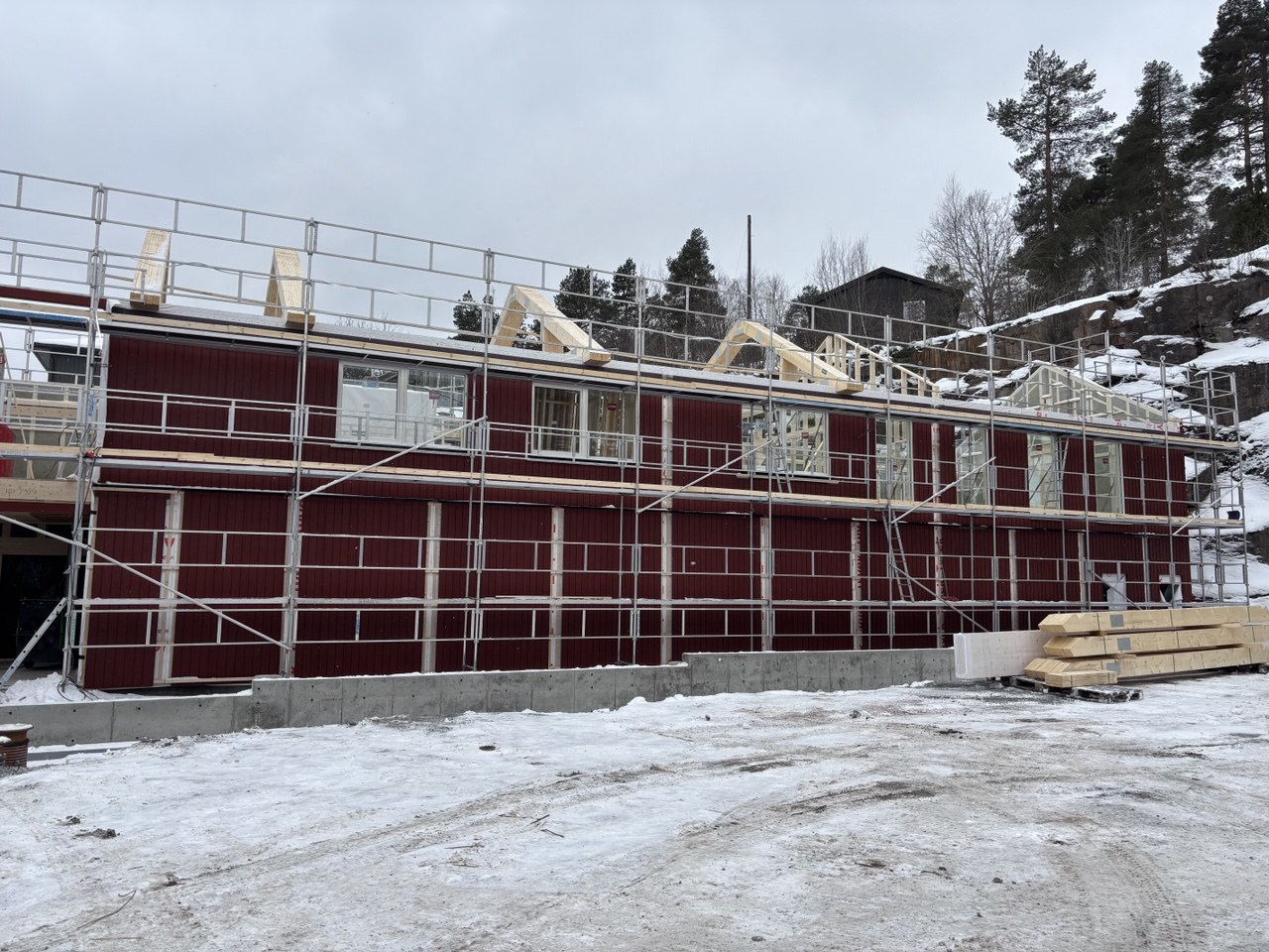 Bilde av elementer til bygg